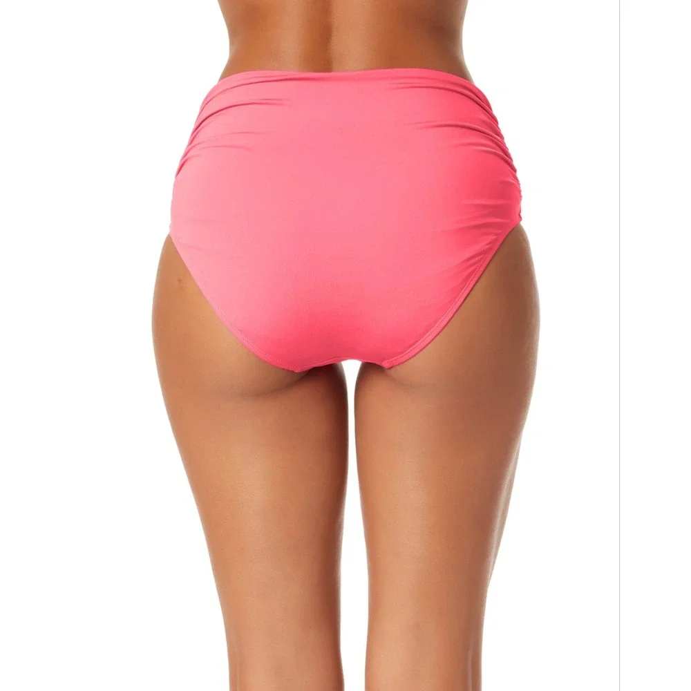 Anne Cole Womens XL Live In Color Convertible High Waist Shirred Swim Bottom 197